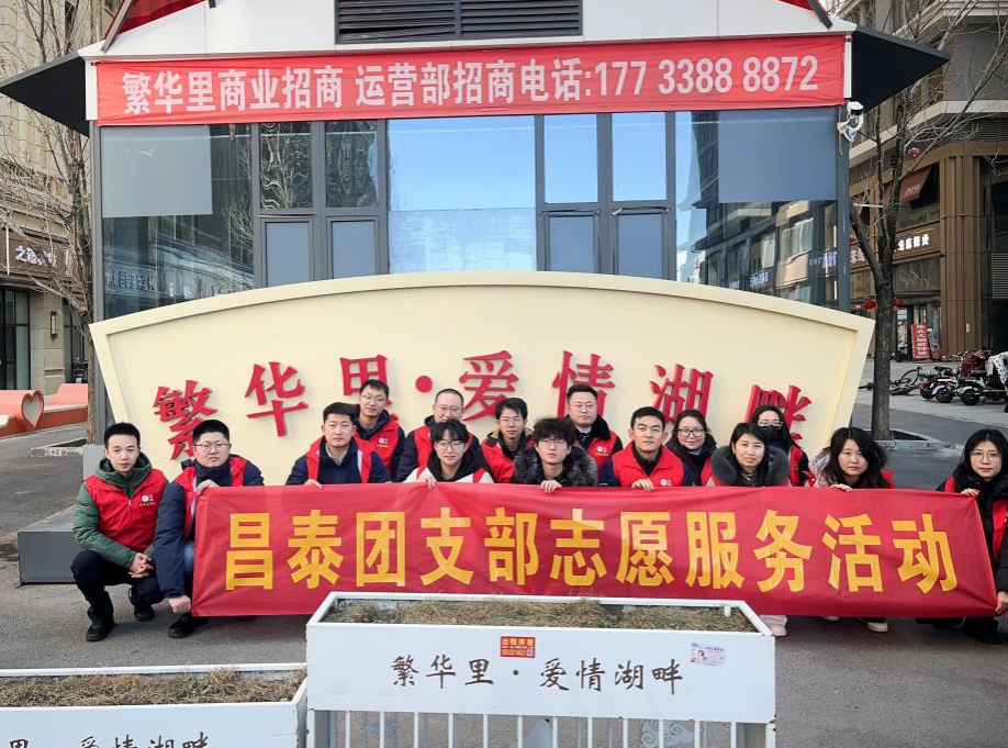 尊龙凯时集团团支部组织开展“美丽街区 纷‘志’沓来-繁华里步行街志愿活动”